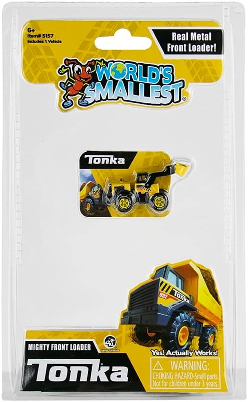 La cargadora frontal Tonka más pequeña del mundo