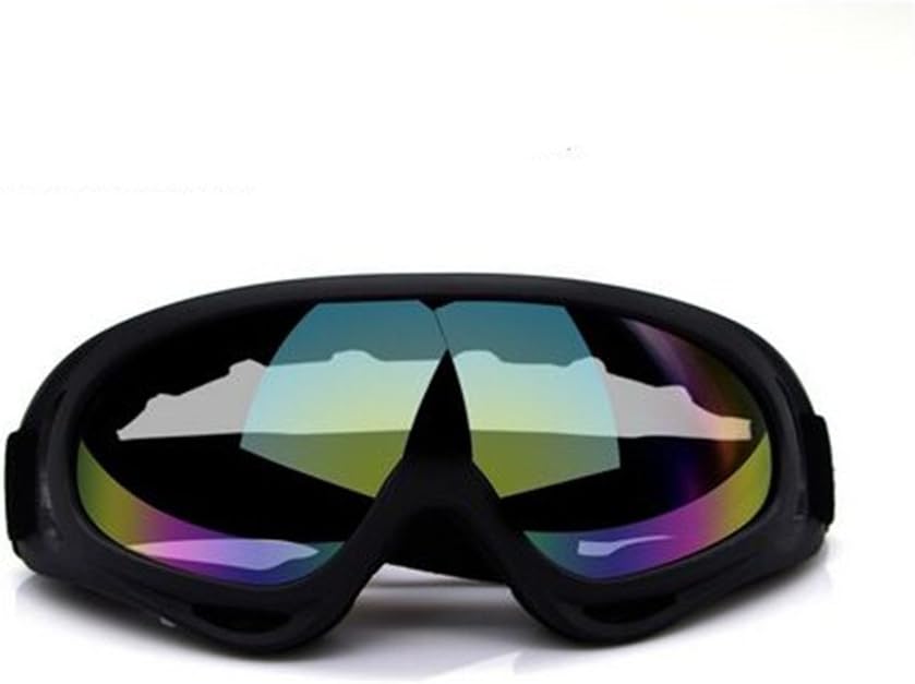 Minalo Protección UV Gafas de esquí deportes al aire libre CS Army Tactical Militar Gafas a prueba de viento moto de nieve bicicleta motocicleta