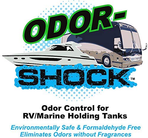 ODOR-SHOCK Tratamiento de tanque de retención negro y gris RV – Elimina olores sin fragancias