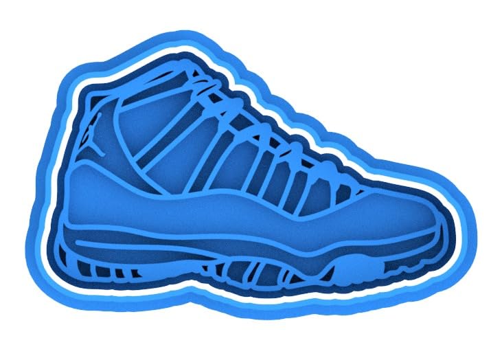 Jordan 11 Sneaker Cookie Cutter & Stamp