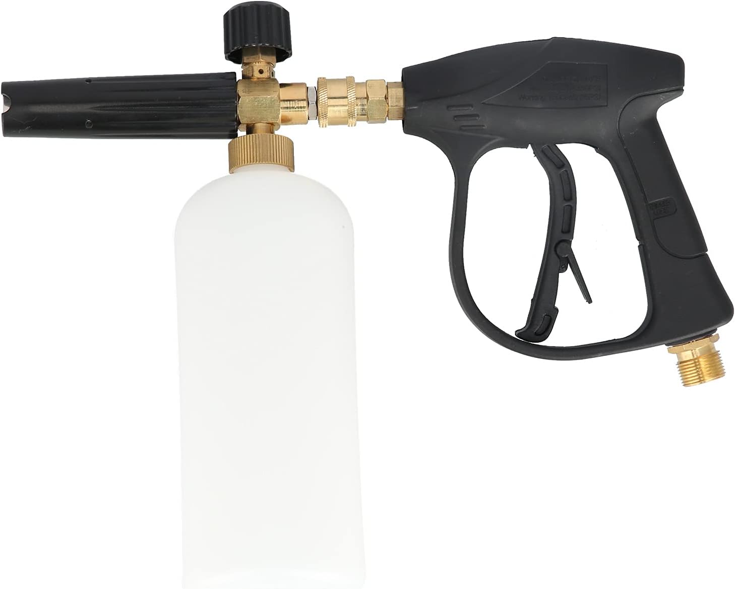 Pistola de lavado de espuma, pistola de espuma para automóvil, pistola de agua de alta presión y pistola de espuma multifunción para lavado de autos