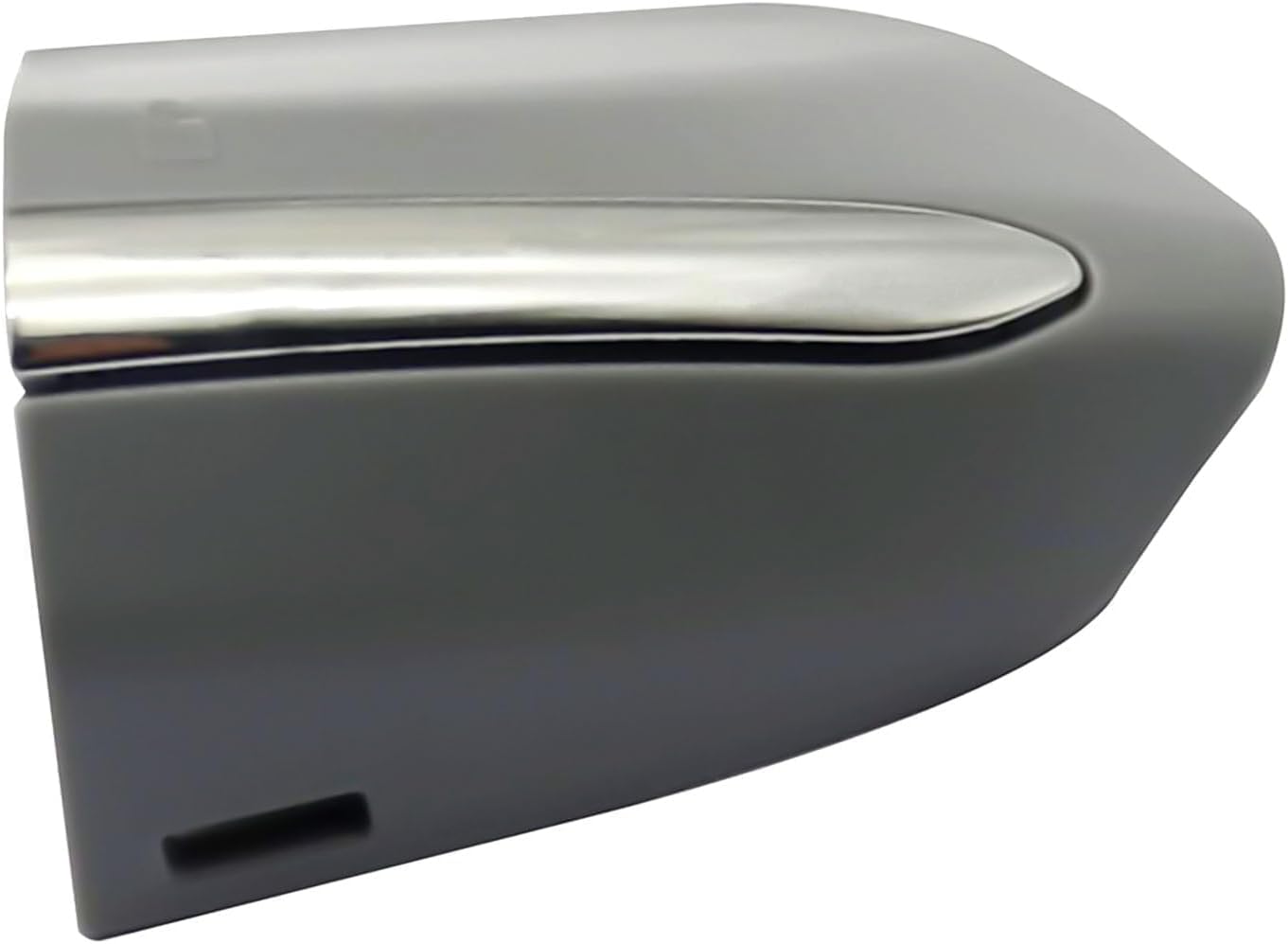 DS7Z54218A15DC – Tapa de bisel para manija de puerta delantera y exterior del conductor, DS7Z-54218A15-DC, compatible con Edge Dark 2015-2020, gris