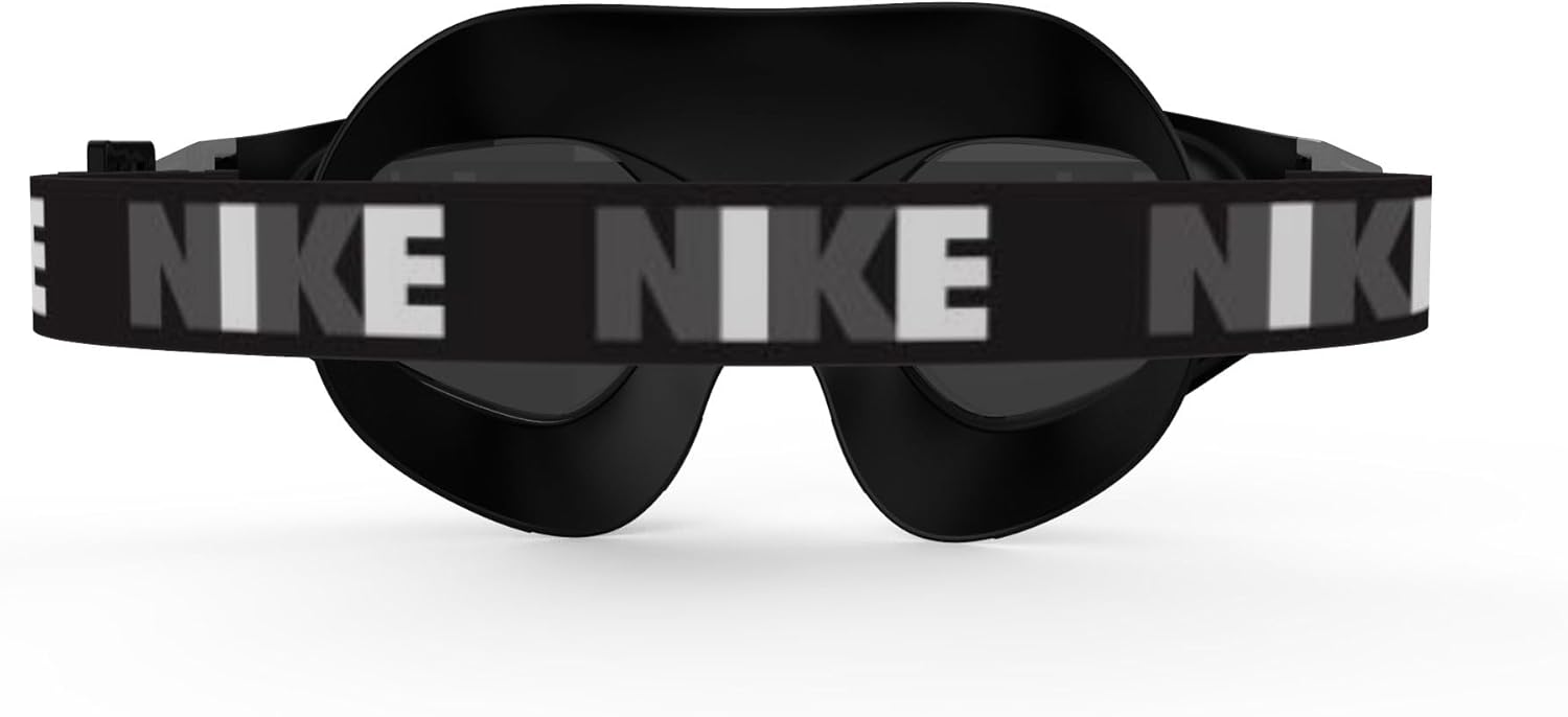 Nike Expanse – Gafas de natación para adultos, talla única, negro oscuro