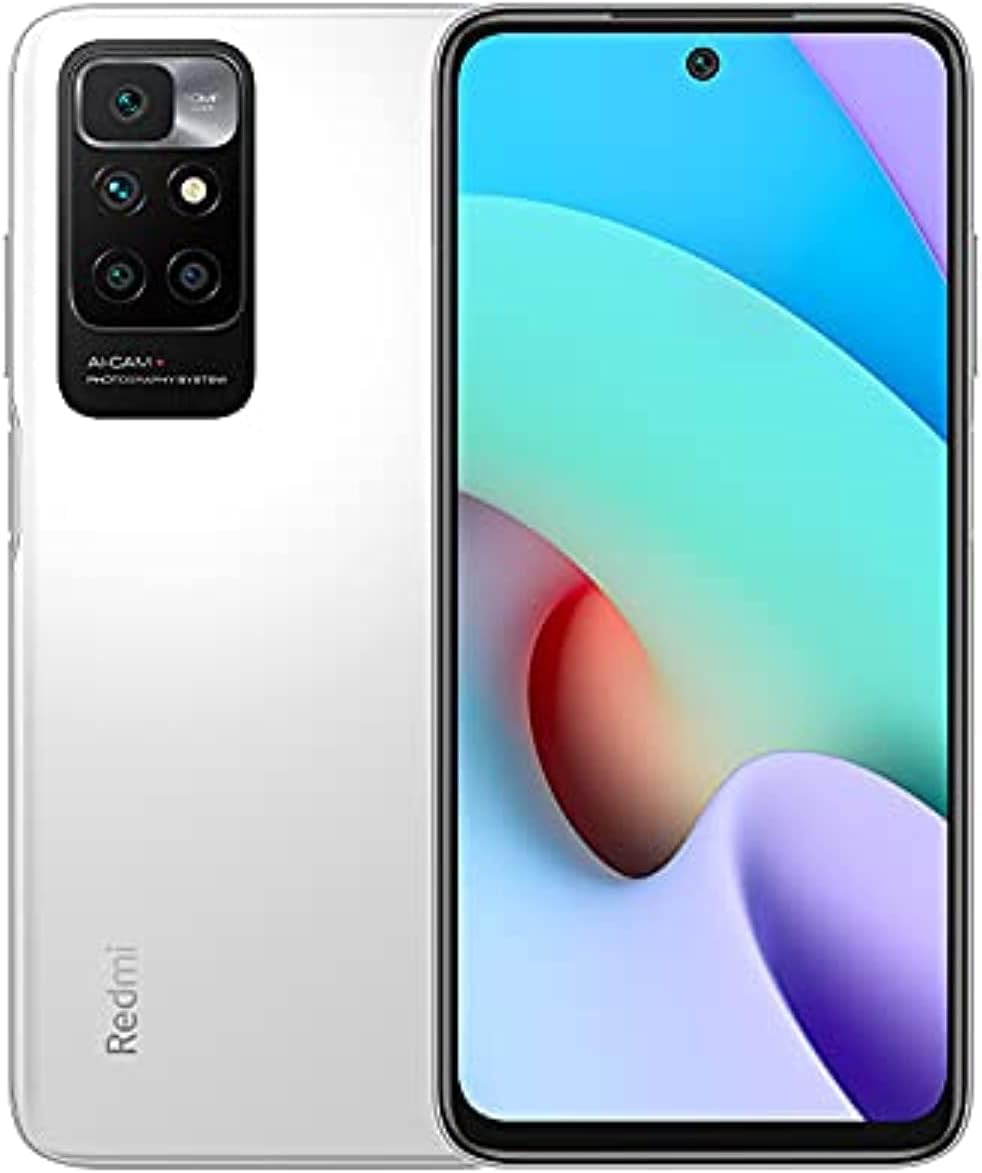 Xiaomi Redmi 10 2022 NFC 4G LTE (128 GB + 6 GB) LTE GSM Global desbloqueado 6.5 pulgadas 50MP Quad Cámara (no Verizon Sprint Boost Tmobile At&T