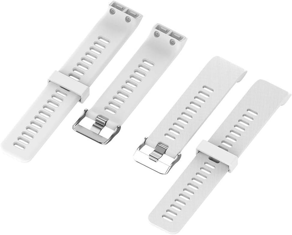 Meifox Compatible con la correa Garmin Forerunner 35, bandas de repuesto de silicona Solf para reloj Garmin Forerunner 35