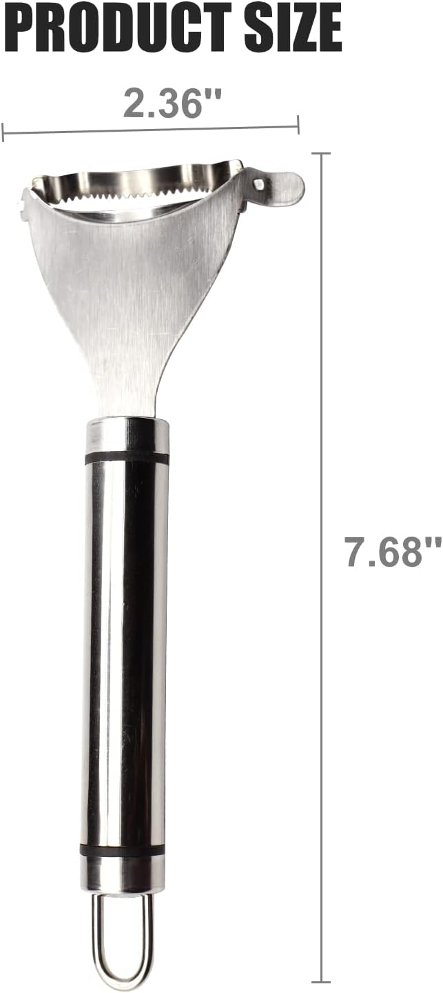 Mágico pelador de maíz, herramienta de trilladora de maíz, herramienta de trilladora de maíz de acero inoxidable de alta calidad (2 piezas)