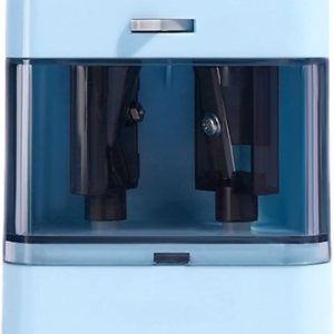 Sacapuntas Sacapuntas eléctrico con doble agujero, funciona con pilas (0.314-0.315 pulgadas y 0.315-0.472 pulgadas), sacapuntas semiautomático con Sacapuntas Sacapuntas eléctrico con doble agujero, funciona con pilas (0.314-0.315 pulgadas y 0.315-0.472 pulgadas), sacapuntas semiautomático con