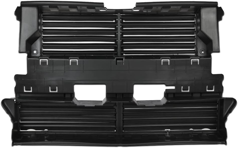 G-PLUS Parrilla delantera para radiador compatible con Ford Fusion 2013-2016 parrilla delantera parrilla capó rejilla obturador automotriz interior