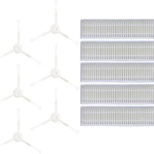 Vacuum Cleaner HEPA Filters+Side Brushes Replacement Parts Fit for Rowenta Fit for Explorer Fit for Series 60 Rr7455 7447 Tefal Series 60 Vacuum Vacuum Cleaner HEPA Filters+Side Brushes Replacement Parts Fit for Rowenta Fit for Explorer Fit for Series 60 Rr7455 7447 Tefal Series 60 Vacuum
