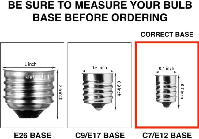 25 unidadesClear G40Globe focos para luces de Patio Cadena Fits E12y C7Base 5vatios G40 focos de repuesto para patio luces