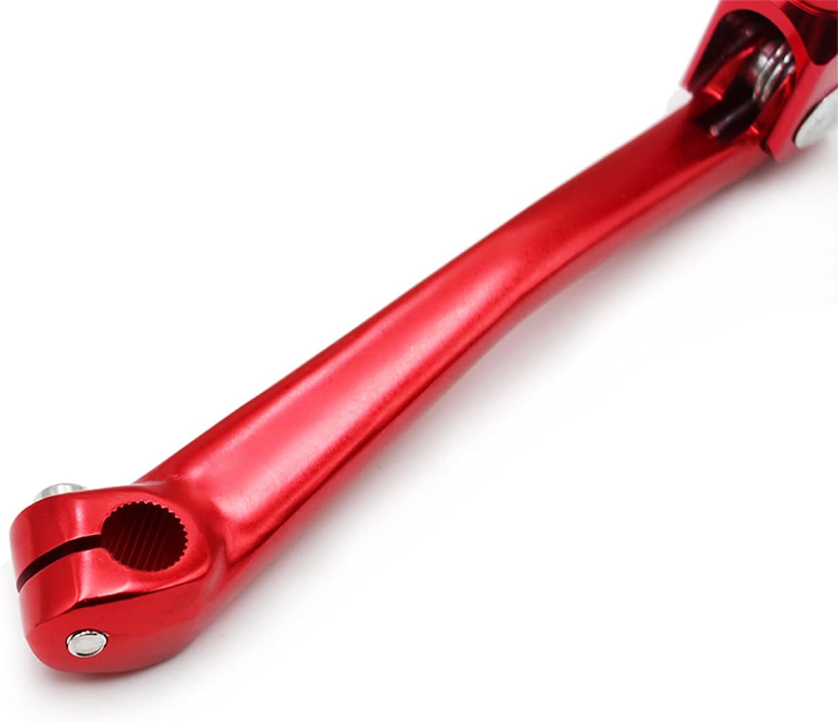 PRO BAT Manija de palanca de cambios de mano para motocicleta de 110 cc, 125 cc, 135 cc, 150 cc, 200 cc, 252 cc, cuatrimoto, ATV, buggy, rojo