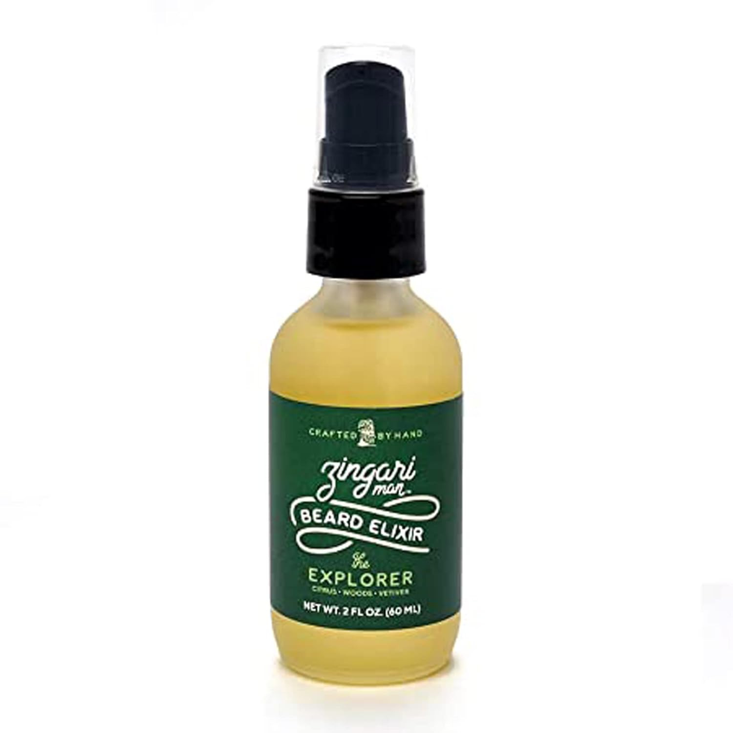 Zingari Man The Explorer Beard Elixir  Acondicionador, suavizante y rejuvenecedor  Aceites de frutas naturales para domar barbas y bigotes y nutrir