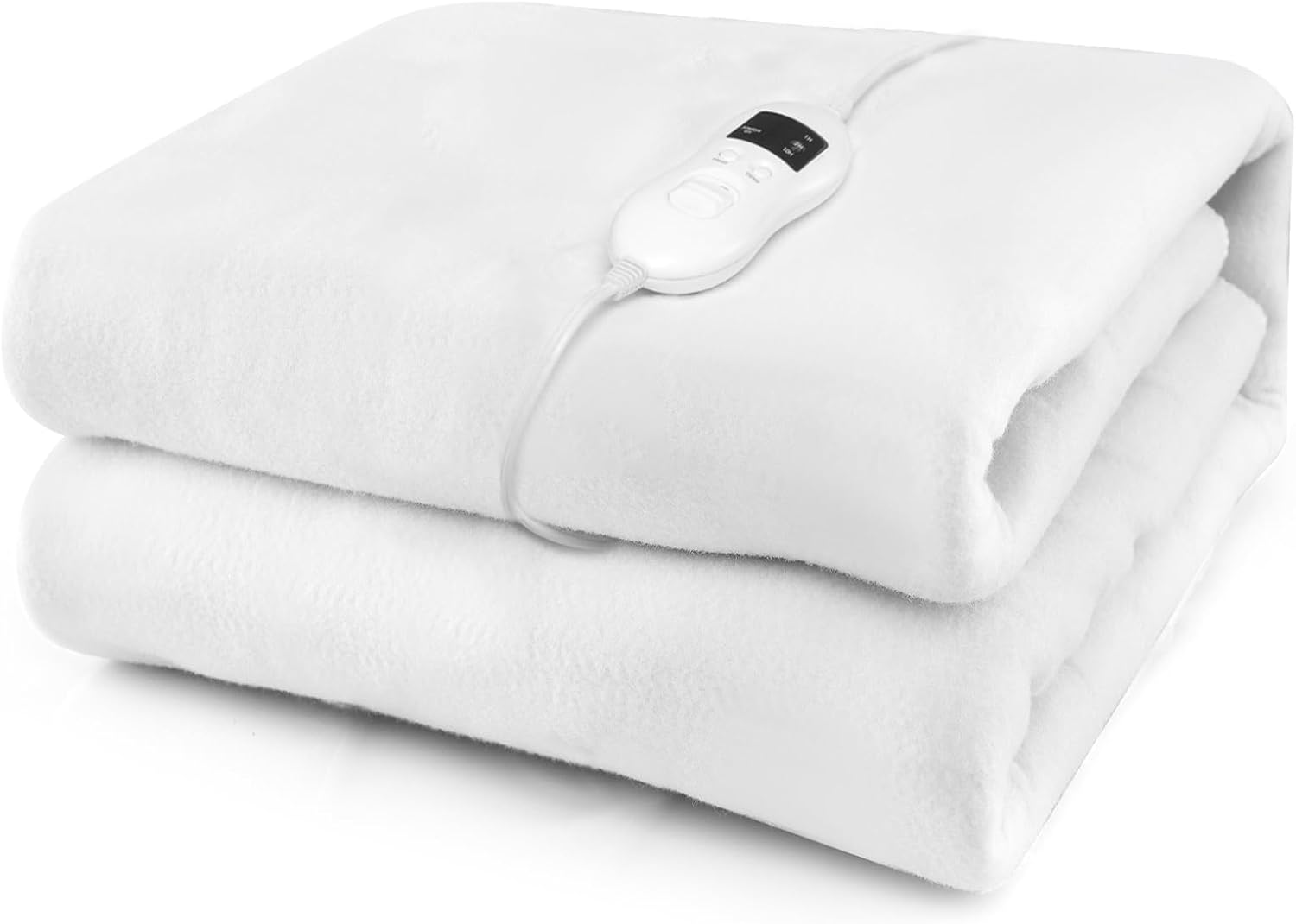WELLHUT Protector de colchón con calefacción, calentador de cama matrimonialindividualqueenking, certificado ULETL, calentador de colchón con 8