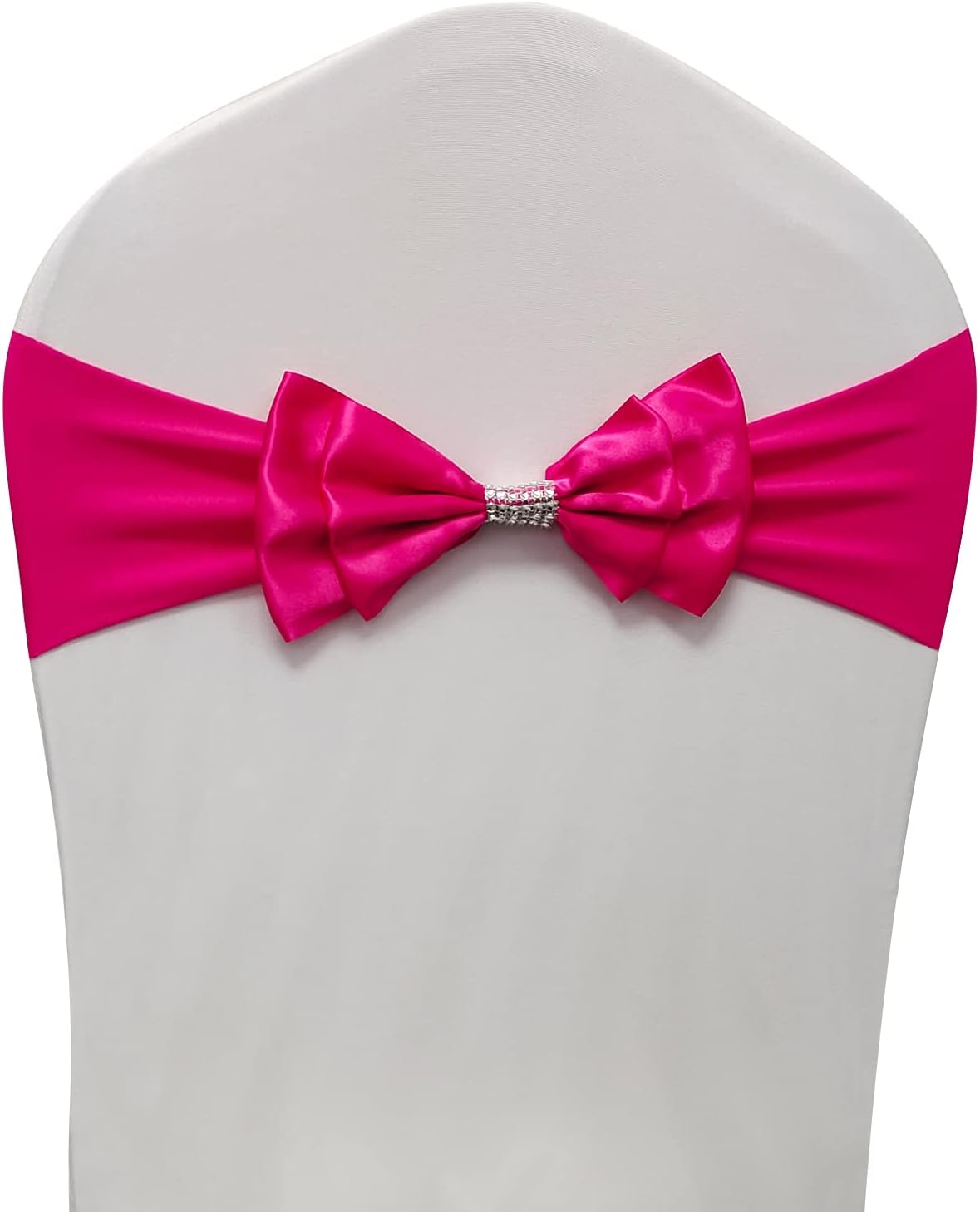 Bandas de elastano para silla de fiesta, lazos de elastano para niñas, cumpleaños, ceremonia romántica, boda, eventos, decoración de sillas, 100