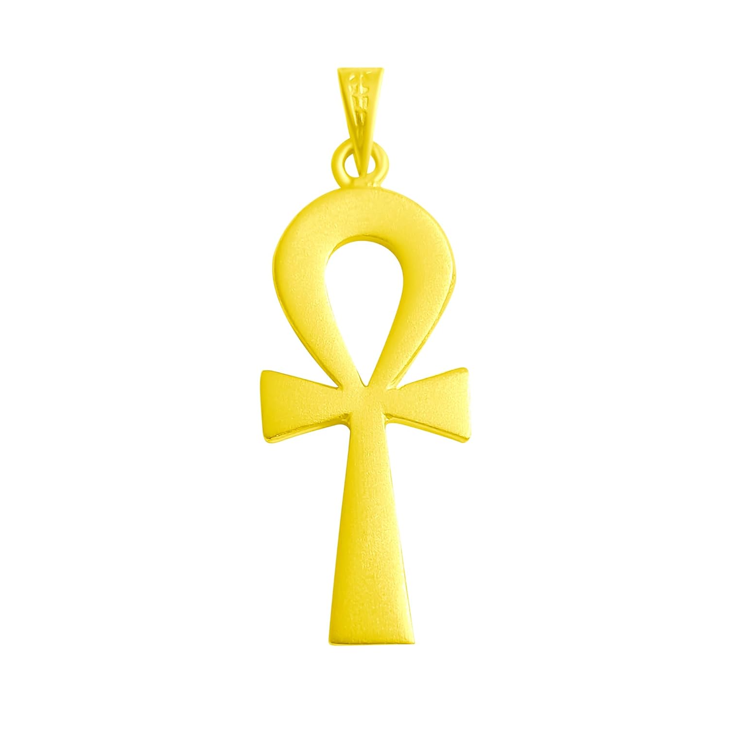 Egyptian Jewelry Brass Ancient Egyptian Amulet, God and Goddess Talsiman Pendant, Divine Minimalist Vintage Gold Pendant Necklace Gift for Men and