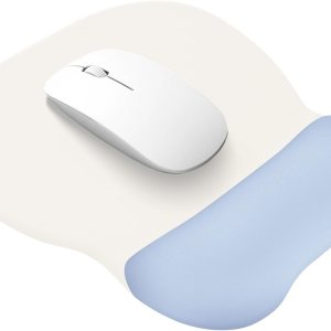 Soqool Alfombrilla de mouse ergonómica con soporte para muñeca, alfombrilla de mouse de gel con reposamuñecas, alfombrilla de mouse para aliviar el Soqool Alfombrilla de mouse ergonómica con soporte para muñeca, alfombrilla de mouse de gel con reposamuñecas, alfombrilla de mouse para aliviar el