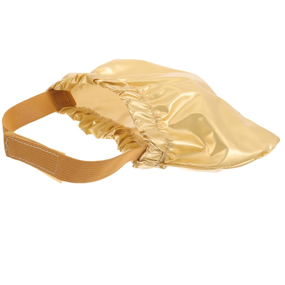 LOGOFUN Gorro de ducha para mascotas, sombrero envolvente para la cabeza de gato, cubierta reutilizable para orejas de baño con correa ajustable,