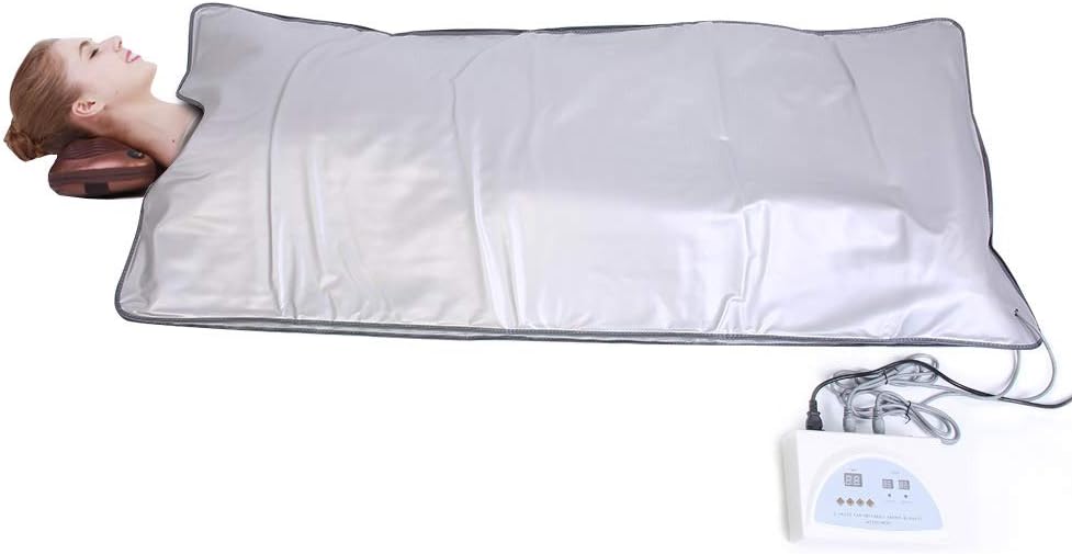 Manta de sauna, portátil de infrarrojos lejanos, manta de calefacción para sauna de desintoxicación, manta de calor para el hogar, uso profesional