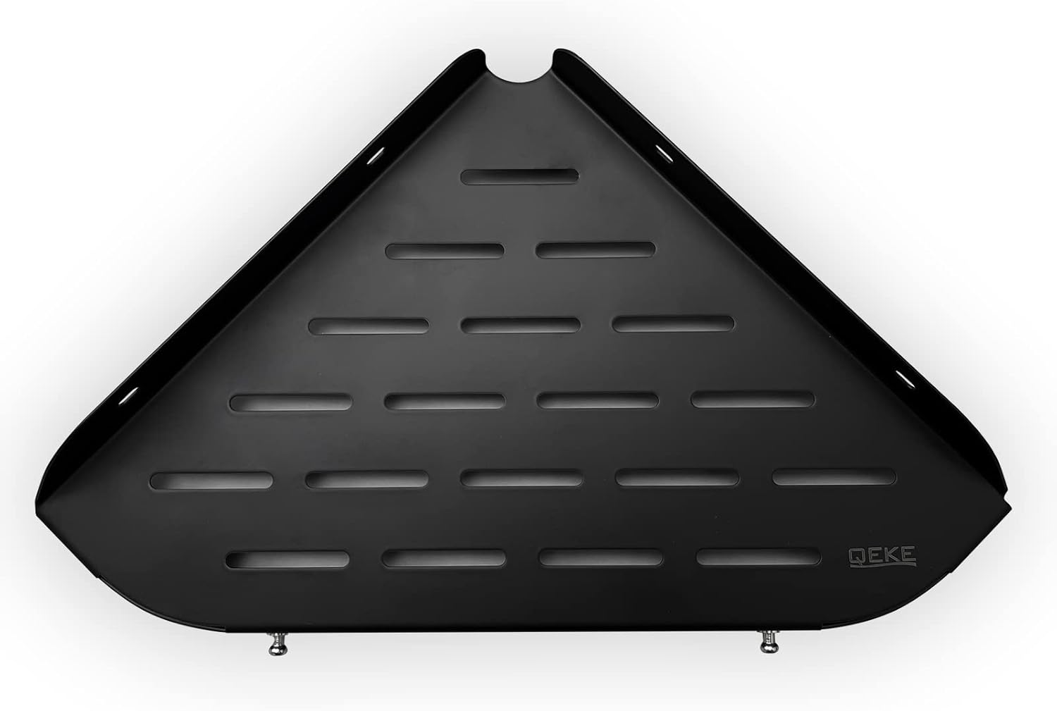Estante esquinero para baño, estante de ducha de 9 pulgadas, estante de acero inoxidable SUS304 para montaje en pared, estante de esquina con 2
