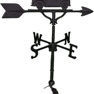 Veleta de 32 pulgadas con adorno clásico negro para camión Veleta de 32 pulgadas con adorno clásico negro para camión