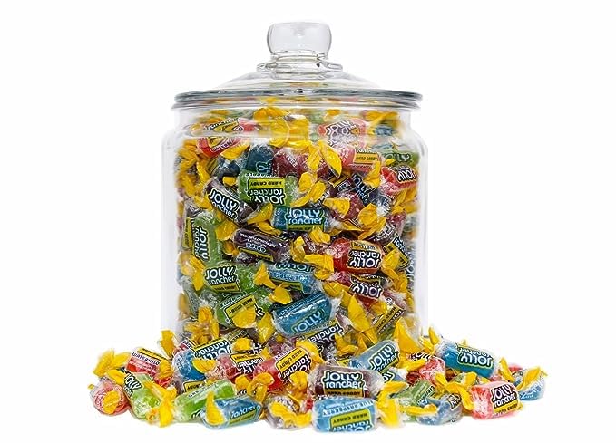 Jolly Rancher – Caramelo duro original Jolly Rancher, 3 libras (envuelto individualmente)