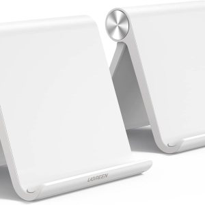 UGREEN Paquete de 2 soportes para tableta, soporte portátil ajustable de escritorio, accesorios de escritorio para oficina en casa, compatible con UGREEN Paquete de 2 soportes para tableta, soporte portátil ajustable de escritorio, accesorios de escritorio para oficina en casa, compatible con