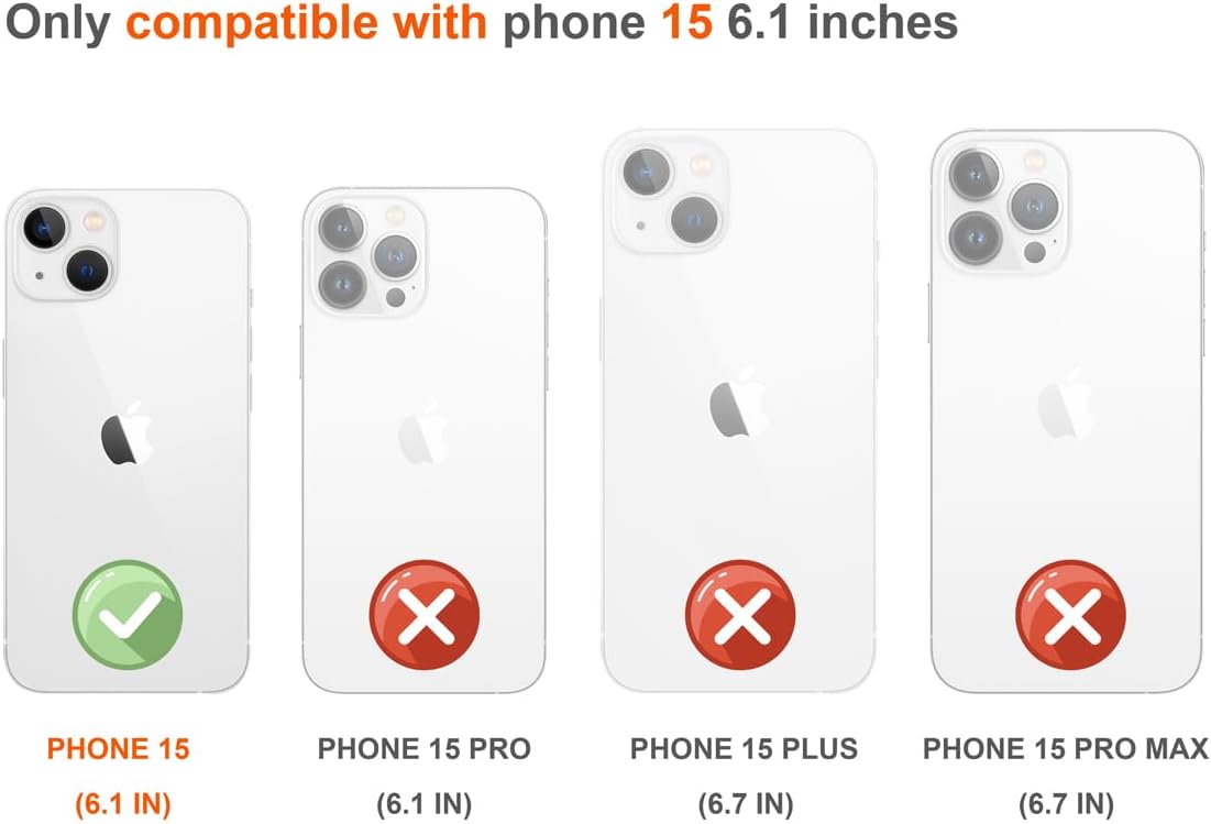 Funda para iPhone 15 para mujeres, diseño de flores y flores, bonita funda de diseño de flores estéticas para niñas compatible con iPhone 15, color