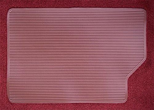 Alfombra automotriz compatible con camioneta Ford de 1974 a 1979 de cabina estándar, 2 WD automática (897-pelo de corte de felpa carbón)