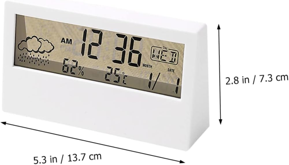 Reloj despertador electrónico perezoso temporizador eléctrico despertador eléctrico LED digital mesa decoración de mesa de comedor relojes digitales