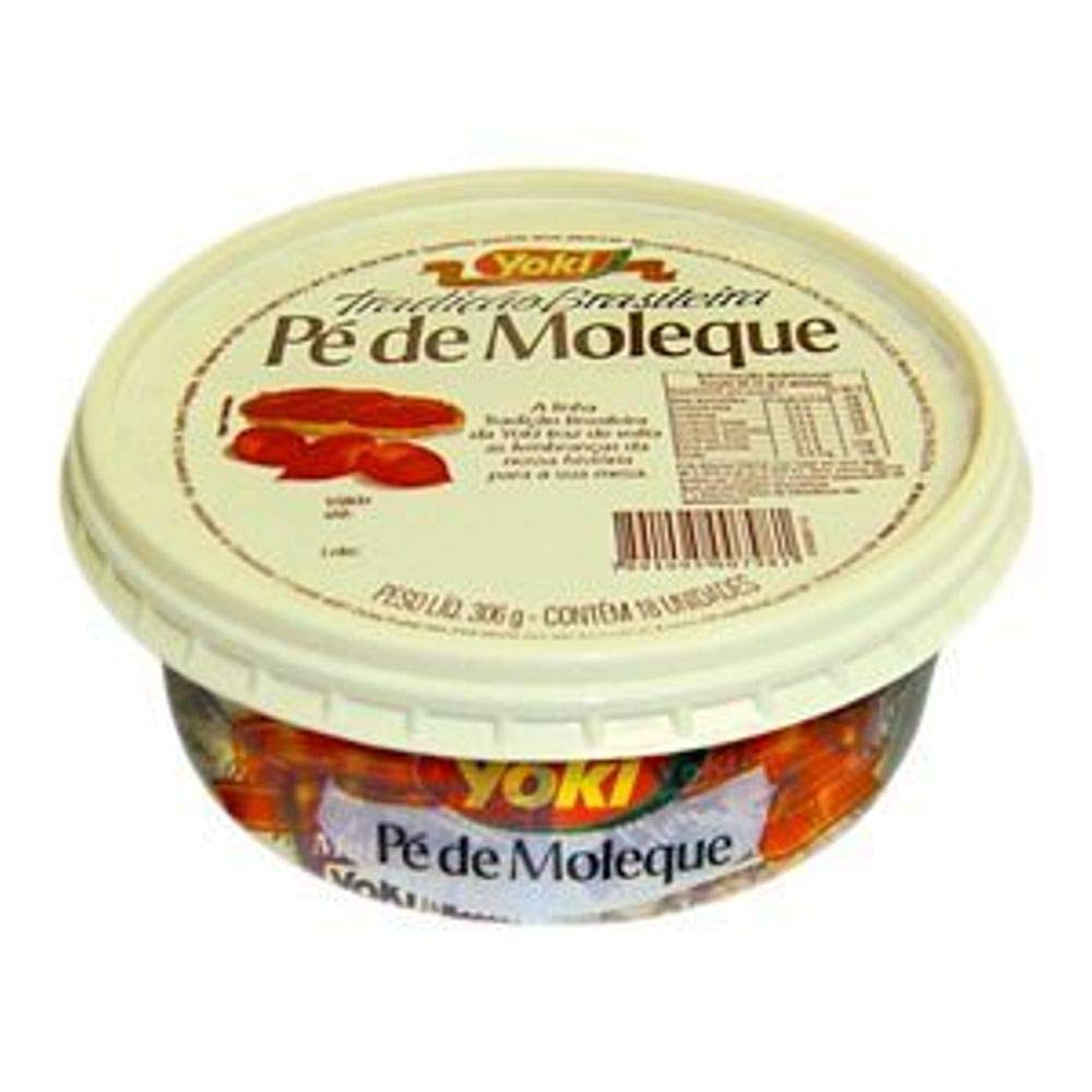 Yoki – Cacahuete quebradizo – 10.79 Oz (PACK DE 2)  Pé de Moleque – 10.79 oz