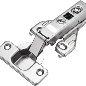 Luokim 40 bisagras de gabinete de montaje con clip de cierre suave en el marco facial, superposición completa, bisagras de puerta de gabinete de Luokim 40 bisagras de gabinete de montaje con clip de cierre suave en el marco facial, superposición completa, bisagras de puerta de gabinete de