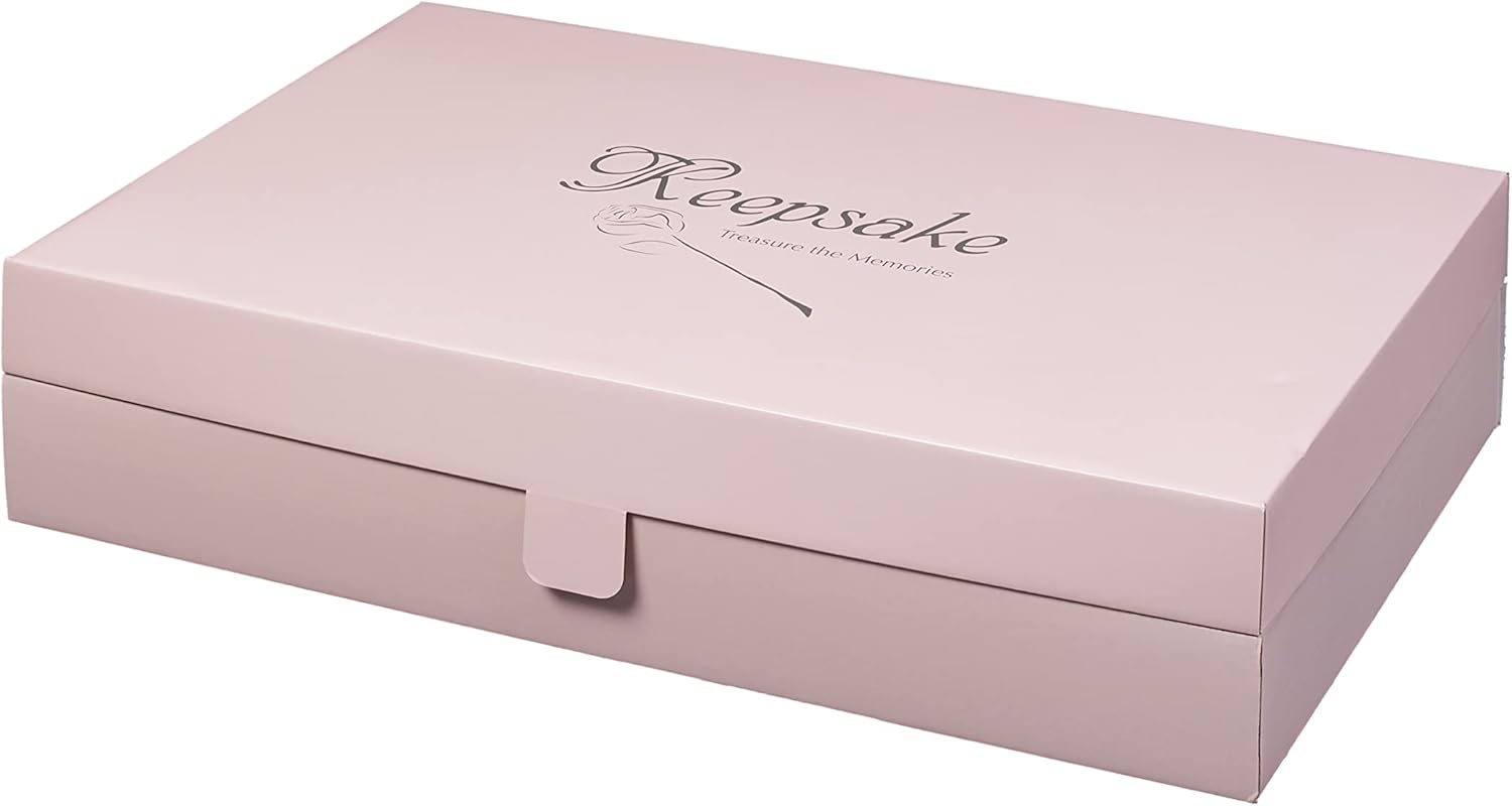 Foster-Stephens – Elegante caja de almacenamiento para vestidos de novia  Lavanda (L, rosa)