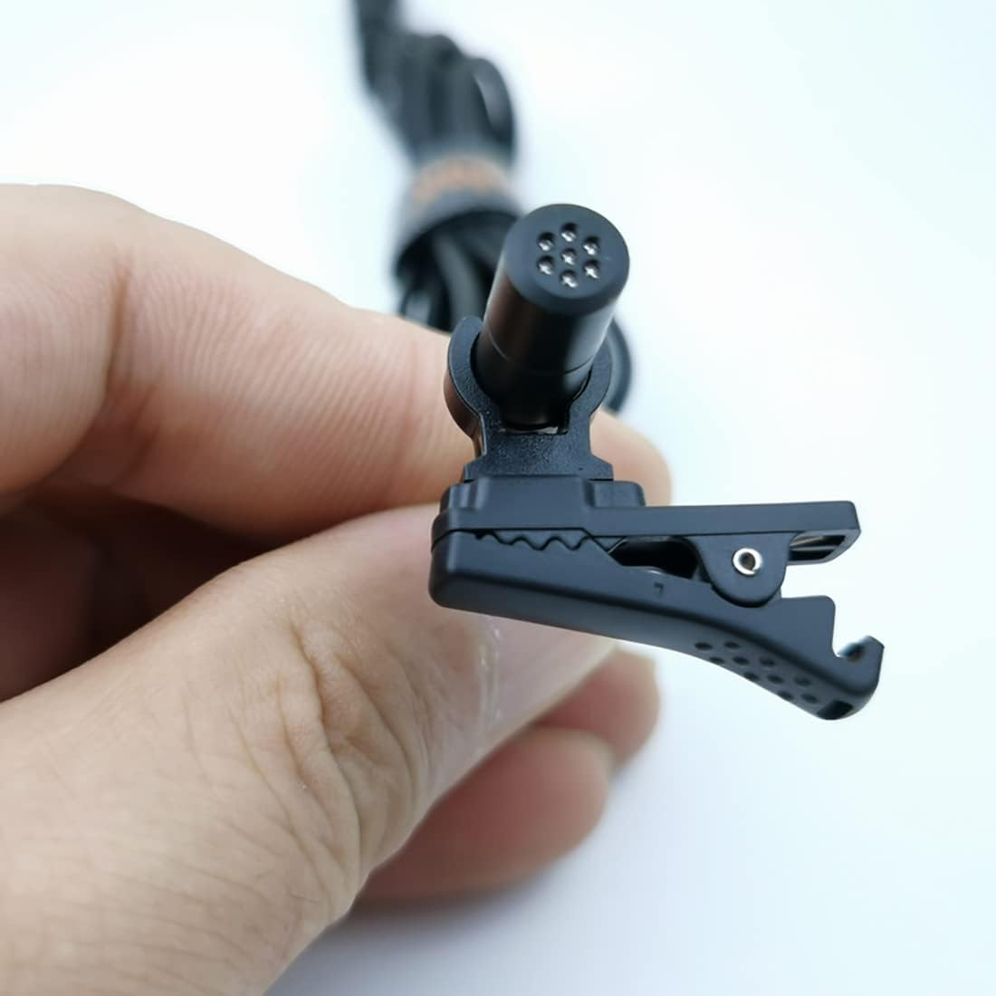 Clip de micrófono Lavalier de plástico ABS, clip de corbata tipo hebilla para Sony UWP, Saramonic, Sennheiser, micrófono de solapa Boya Lavalier,