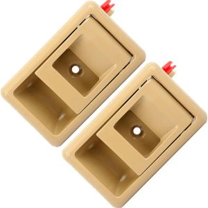 SCITOO Manijas de puerta Interior de repuesto del lado del pasajero para 1995-2000 para Toyota Tacoma (2 piezas) SCITOO Manijas de puerta Interior de repuesto del lado del pasajero para 1995-2000 para Toyota Tacoma (2 piezas)