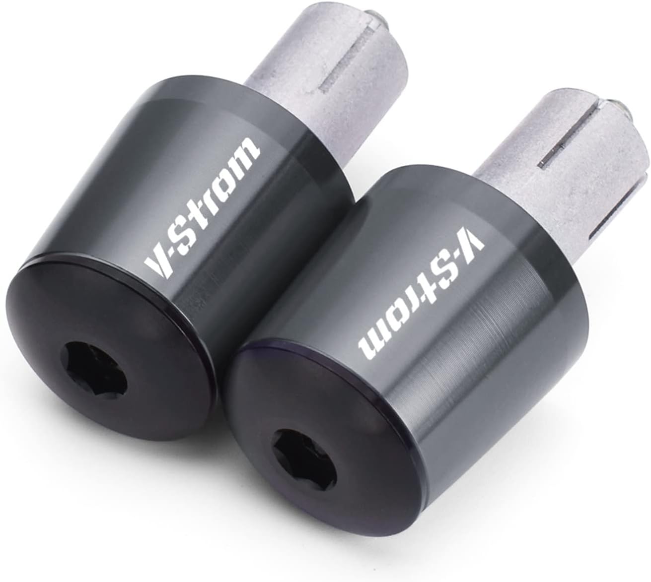 Motorcycle Handlebars Grips Ends Plug Bar Ends Handlebars Caps 22mm CNC Aluminum for Suzuki DL650 V-Strom 650 Vstrom 2004-2022