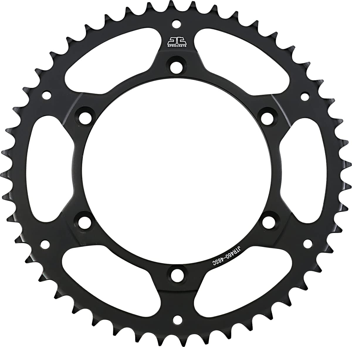 JT Sprockets JTR460.48SC 48 dientes autolimpiantes Piñón trasero de acero ligero, solo