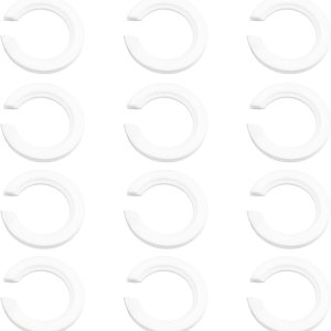 12 unids blanco uno lámpara arpa sillín adaptador convertidor uno lámpara sombra reducción anillos E27 a E14 convertidor zoom out, 1.772 x 1.142 in 12 unids blanco uno lámpara arpa sillín adaptador convertidor uno lámpara sombra reducción anillos E27 a E14 convertidor zoom out, 1.772 x 1.142 in