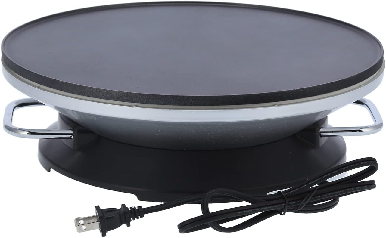 Máquina de panqueques Fabricante de enchufes Utensilios para hornear Fabricante de panqueques para el hogar Material Crepe Maker Grill Aluminio