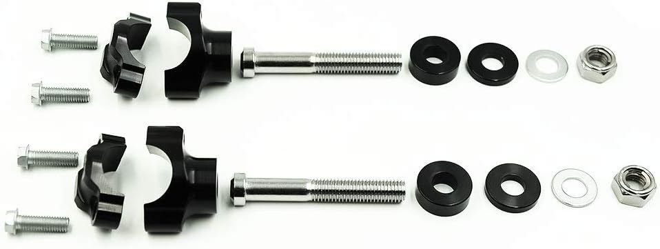 OTOM Abrazadera de manillar de motocicleta CNC Abrazaderas de barra de aleación de aluminio 1.102 in o 1 18 pulgadas para CR WR KXF RMZ CRF