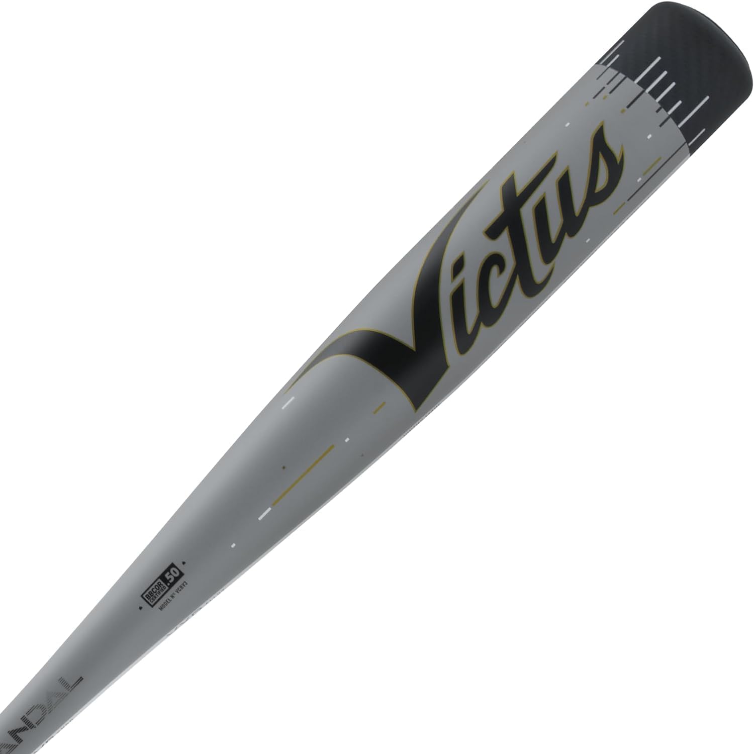 Victus Vandal Lev 3 BBCOR -3 Bate de béisbol de metal, barril de 2 58 pulgadas