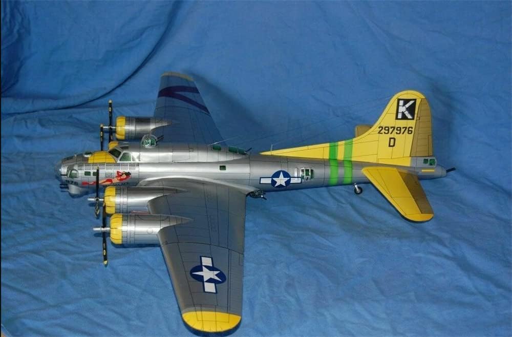 ONEJIA 147 Paper B-17 Flying Fortress Heavy Bomber Model Simulation Fighter Aviation Military Science Exhibition Model (kit sin ensamblar)