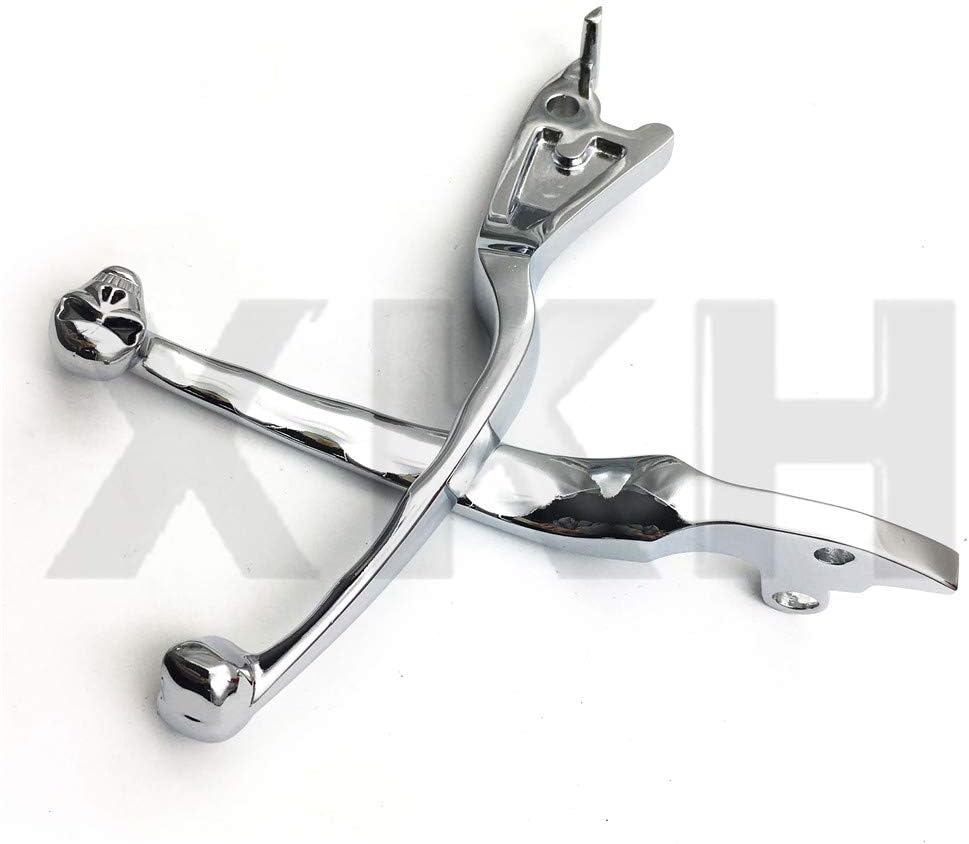 SMT-Cromado Embrague De Freno Cráneo Palancas De Mano Compatible Con Suzuki Intruder 800 1400 1500 B00RUEB440