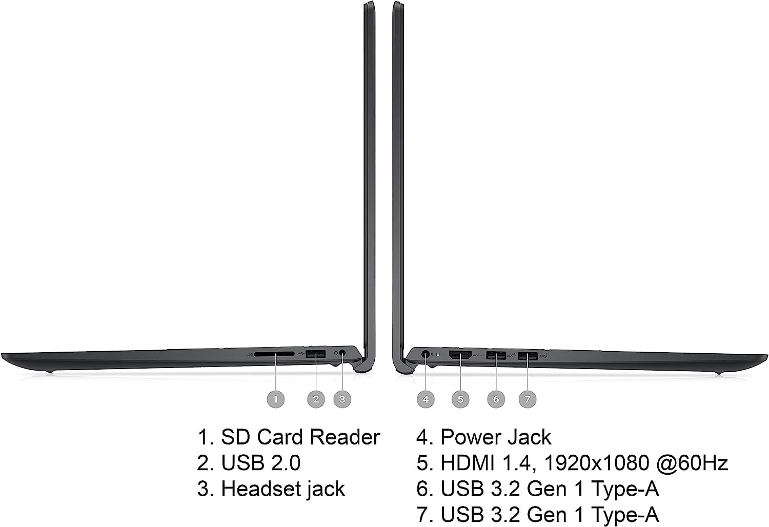 Dell Laptop de negocios Inspiron 15 3000, pantalla FHD de 15.6 pulgadas, Intel Core i7-1255U de 12 generación, Windows 11 Pro, 32 GB DDR4 RAM, 1 TB