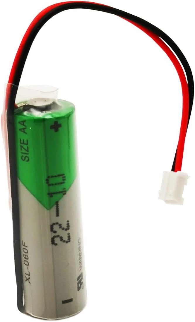 Paquete de 4 baterías de litio XL-060F AA de 3.6 V de 2400 mAh para sistemas de alarma, dispositivos de seguimiento con enchufe