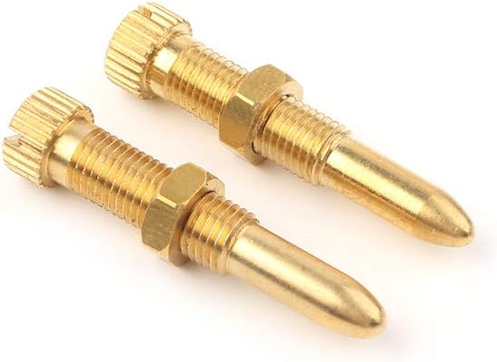 GZYF 1 x Tornillos de latón para carburador ATV compatibles con Yamaha Banshee YFZ350 1987-2006, Blaster YFS200 1988-2006