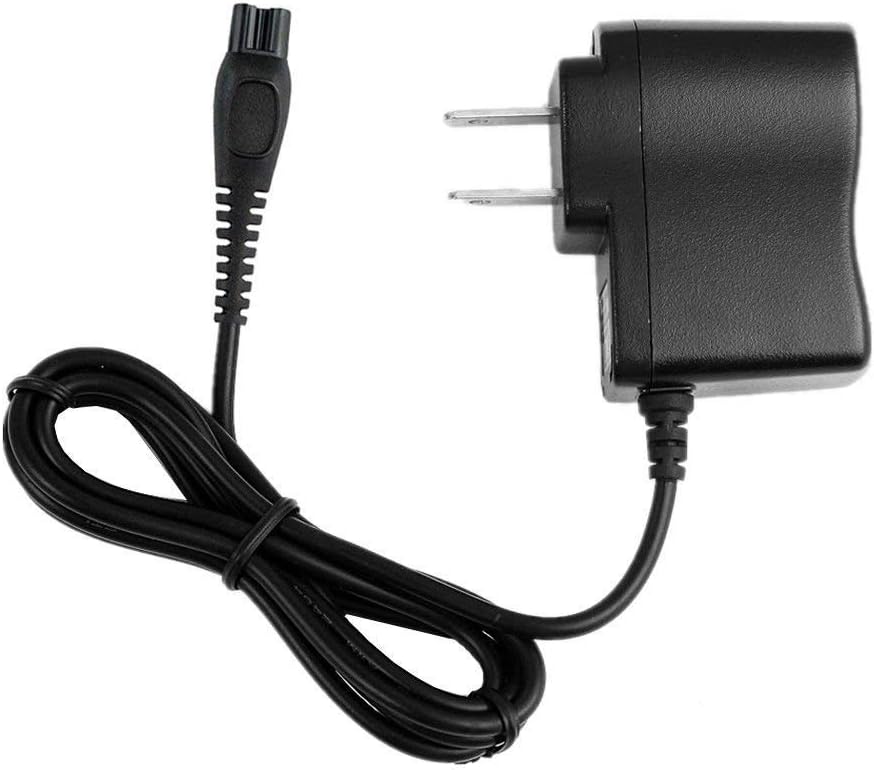 Adaptador de cargador de CA para afeitadora Philips Trimme Norelco Speed-XL Shaver 8150XL 8140XL 8160XL, repuesto compatible
