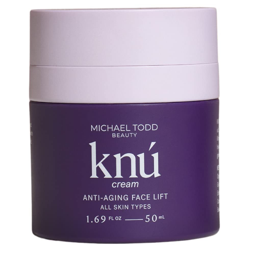 MICHAEL TODD Crema Beauty KNU  Crema para levantar la cara, aclarar y tensar  Para Hidratar y Rejuvenecer  Con Bakuchiol, Péptidos y Secreción de