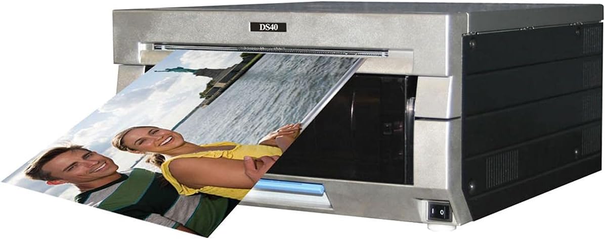 DNP Impresora fotográfica a color profesional de sublimación de tinte DS40 – Reacondicionado