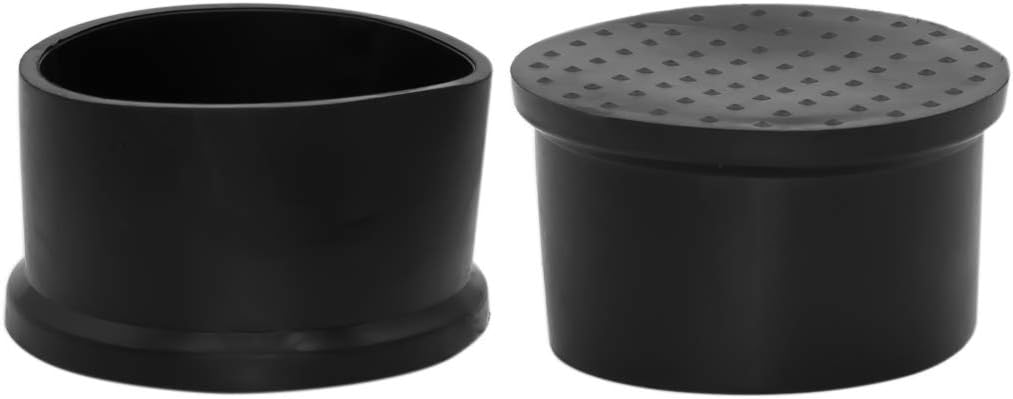 Flyshop 8 tapas grandes de PVC para patas de silla, protectores de suelo redondos para patas de silla, 1-78 pulgadas, 1.890 in