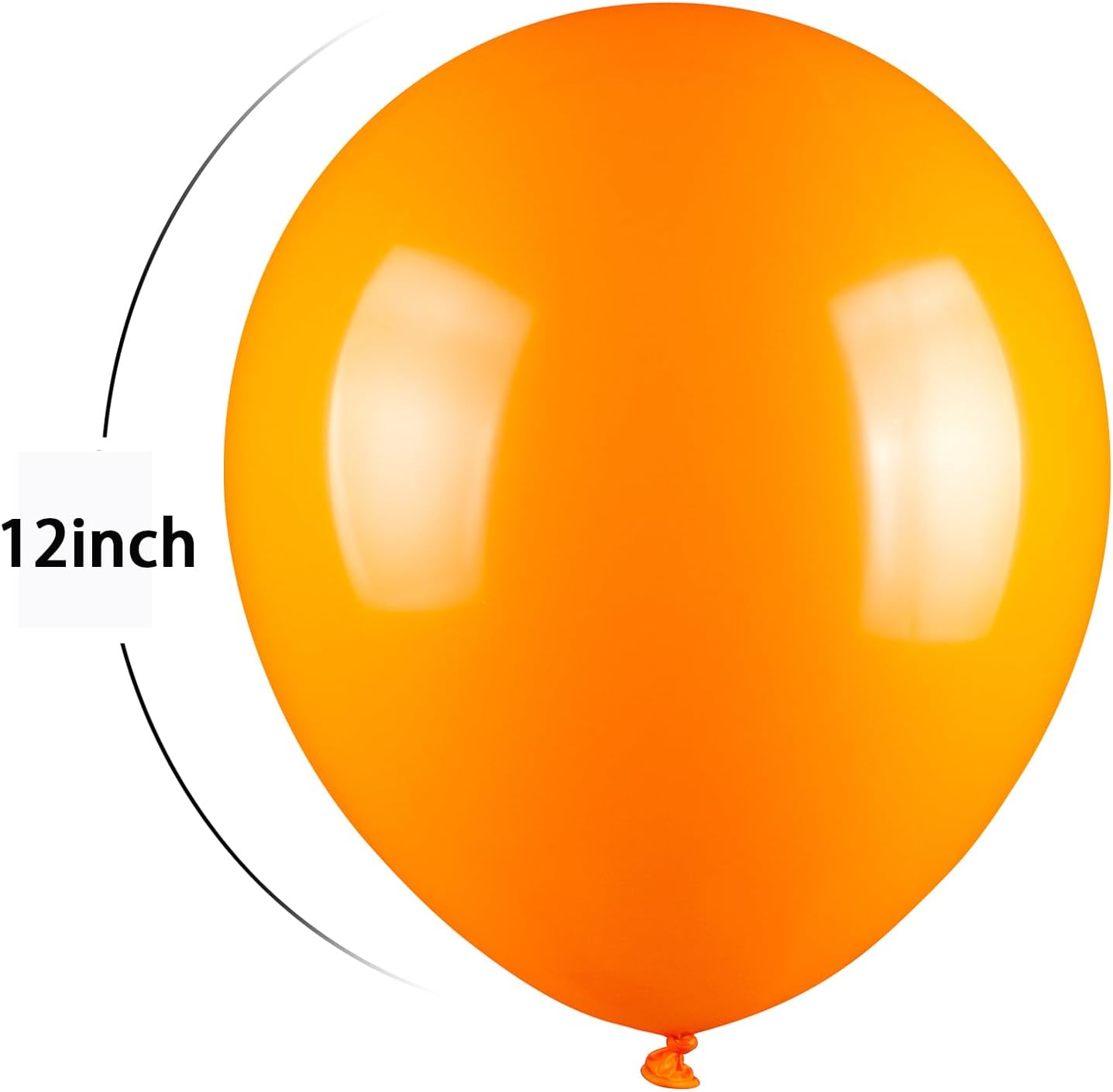 70 globos naranjas, globos de látex naranja de 12 pulgadas para arco de guirnalda de globos, para cumpleaños, baby shower, boda, San Valentín,